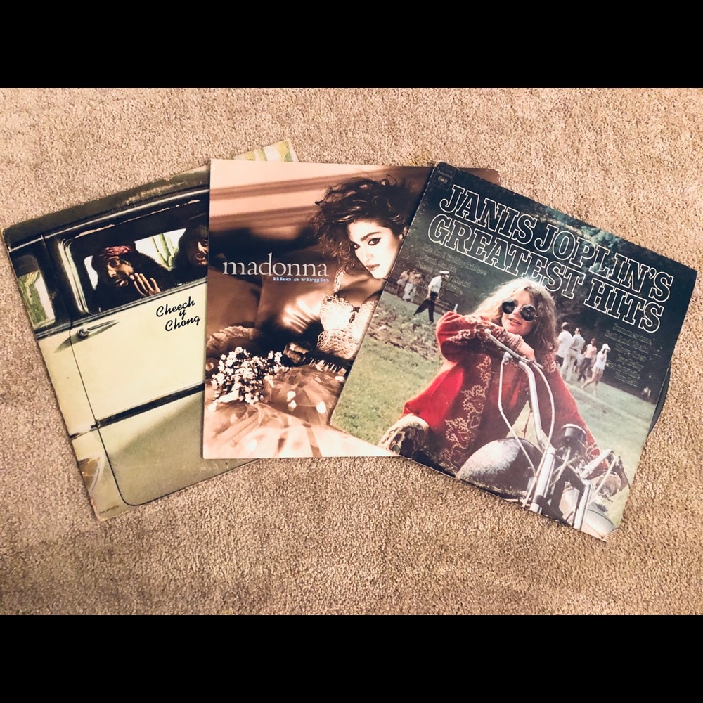 3 Vinyl Records